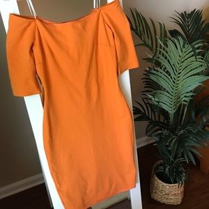 Lulu’s Girl Can’t Help It Off-the-Shoulder Midi